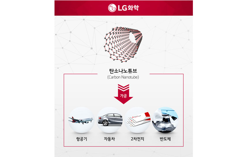 LG Chem Extends ‘Dream Material’ Carbon Nanotubes (CNT) by 1,200 Tons